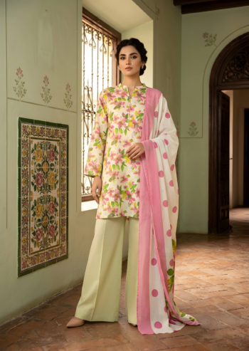 Faroza - Three Piece Stitched Dress