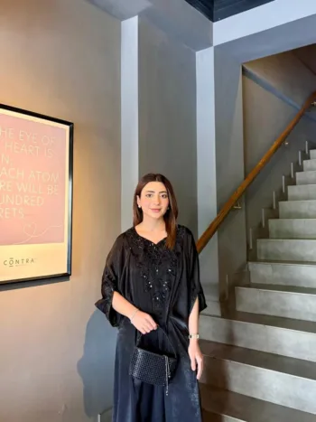 Siyah Noor Kaftan