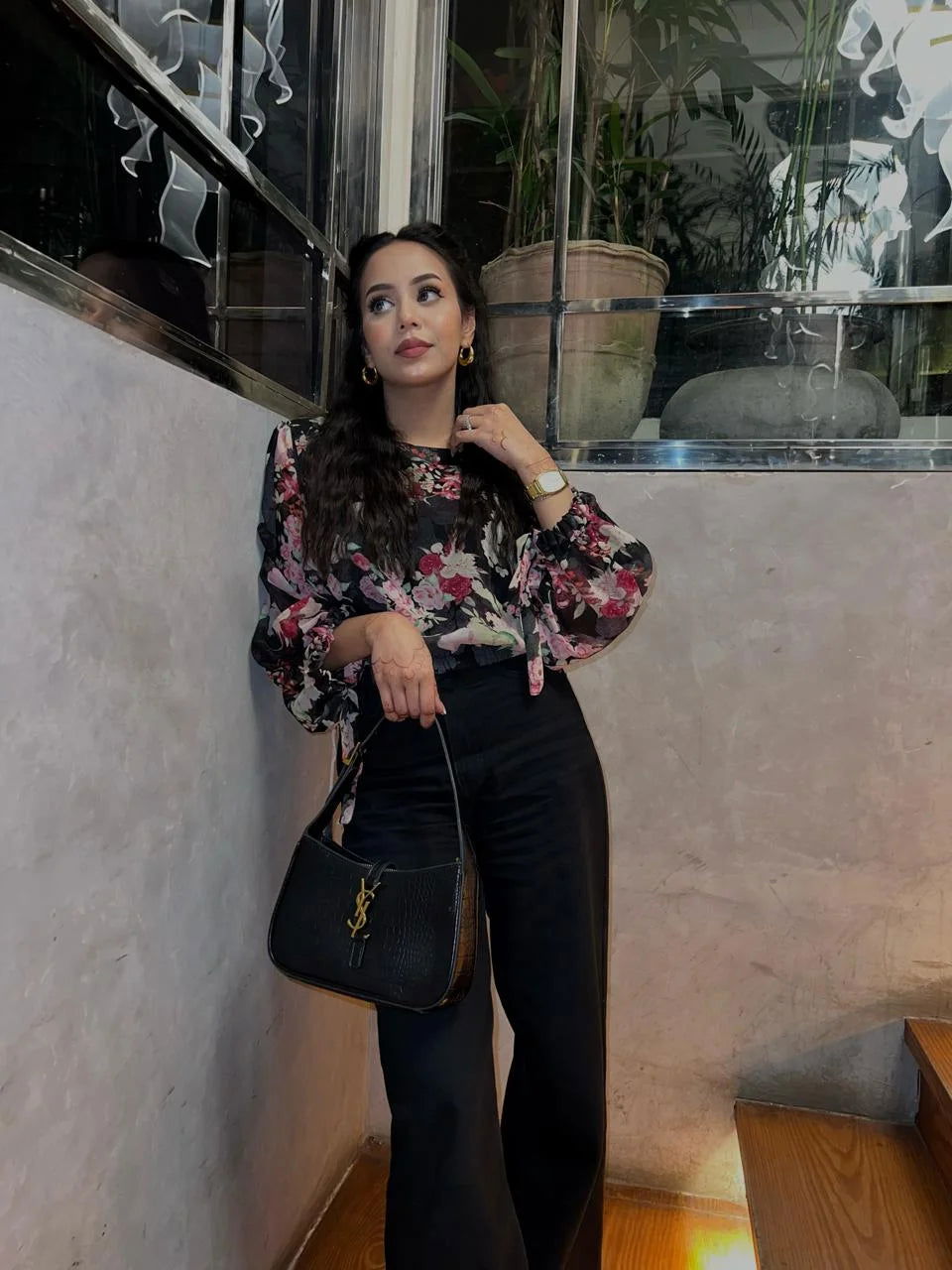 Black_Floral_Crop-Top_-_Mataish-7990822