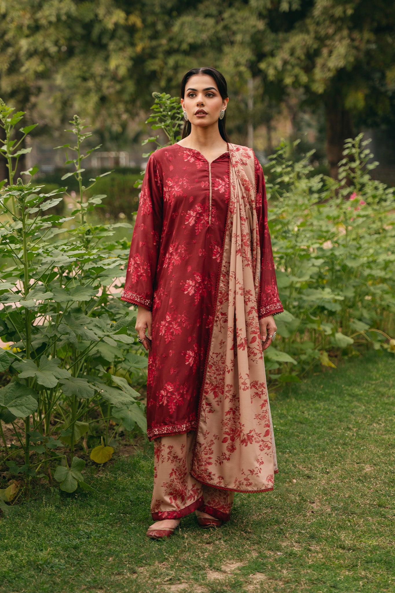 Cinnamon Dupatta