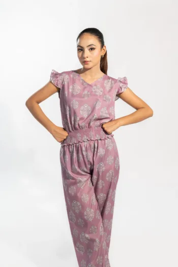 Pink Digital Printed Co-Ord Set