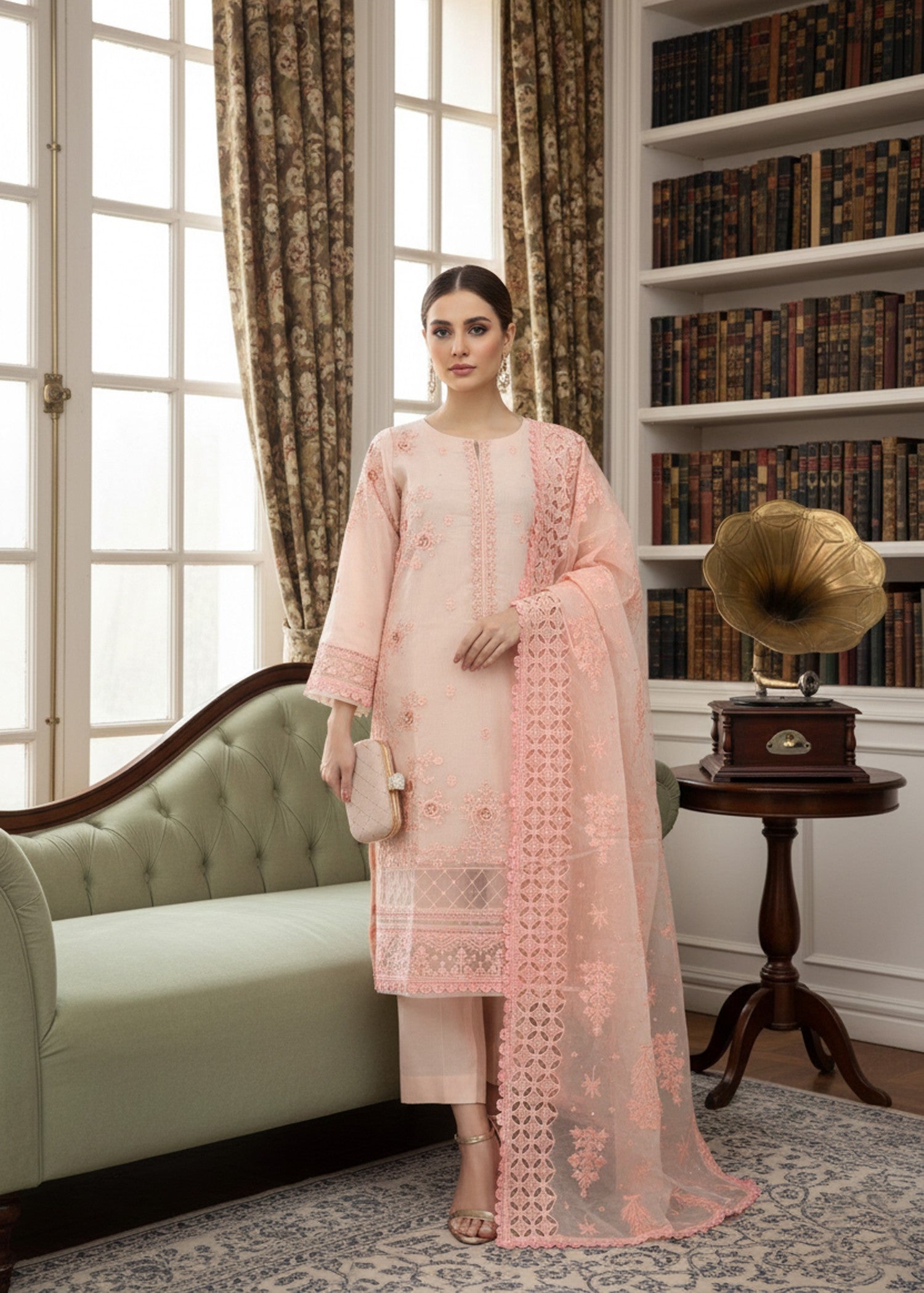 Peach Cira Elegance