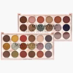 Miss Rose 12 color eyeshadow and 6 color glitter palette (12+6)