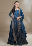 MEHJABEEN TEAL BLUE