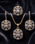 22K Gold White Jurao Jewelry Set – Vintage Style