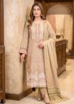 Sunveil Bloom ? Premium Embroidered Lawn 3PC Dress with Lawn Dupatta