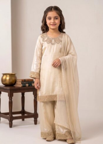 Golden Royale ? Golden Luxury Silk 3PC Dress