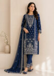 Royal Navy ? Festive Embroidered Chiffon 3PC Set