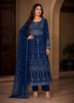 Ocean Dusk Luxury Chiffon Maxi 3PC