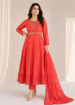 Petal Muse ? Coral PInk Luxury 3PC Maxi Dress