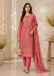 Summer Bloom ? Premium Embroidered Lawn 3PC Dress with Lawn Dupatta