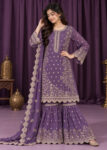 Rang-o-Noor ? Lavender Noor Lavender Festive Gharara