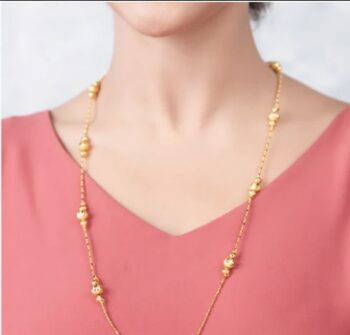 Fancy Gold Plated Ball Elegant & Stylish Accessory