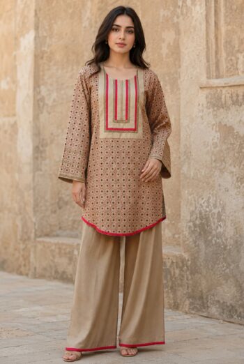 Aroma A-57 : Printed Lawn 2pc