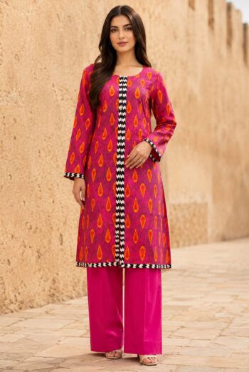 Aroma A-54 : Printed Lawn 2pc