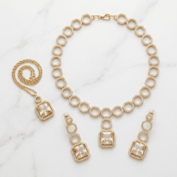 Crystal Jewellery Set