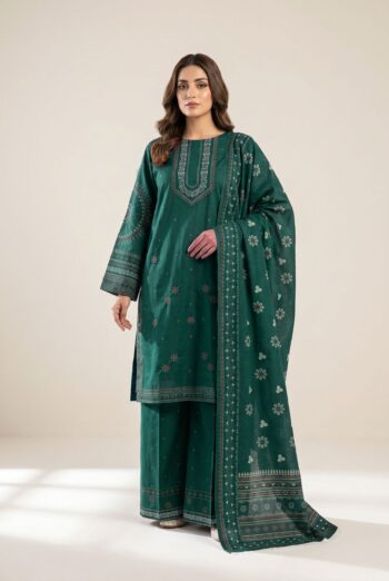 Dastoor D-05 : Embroidered Dobby 3pc