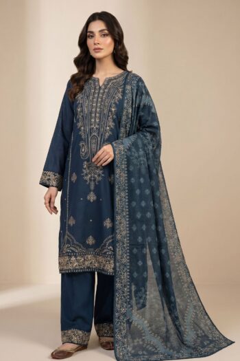 Dastoor D-06 : Embroidered Dobby 3pc