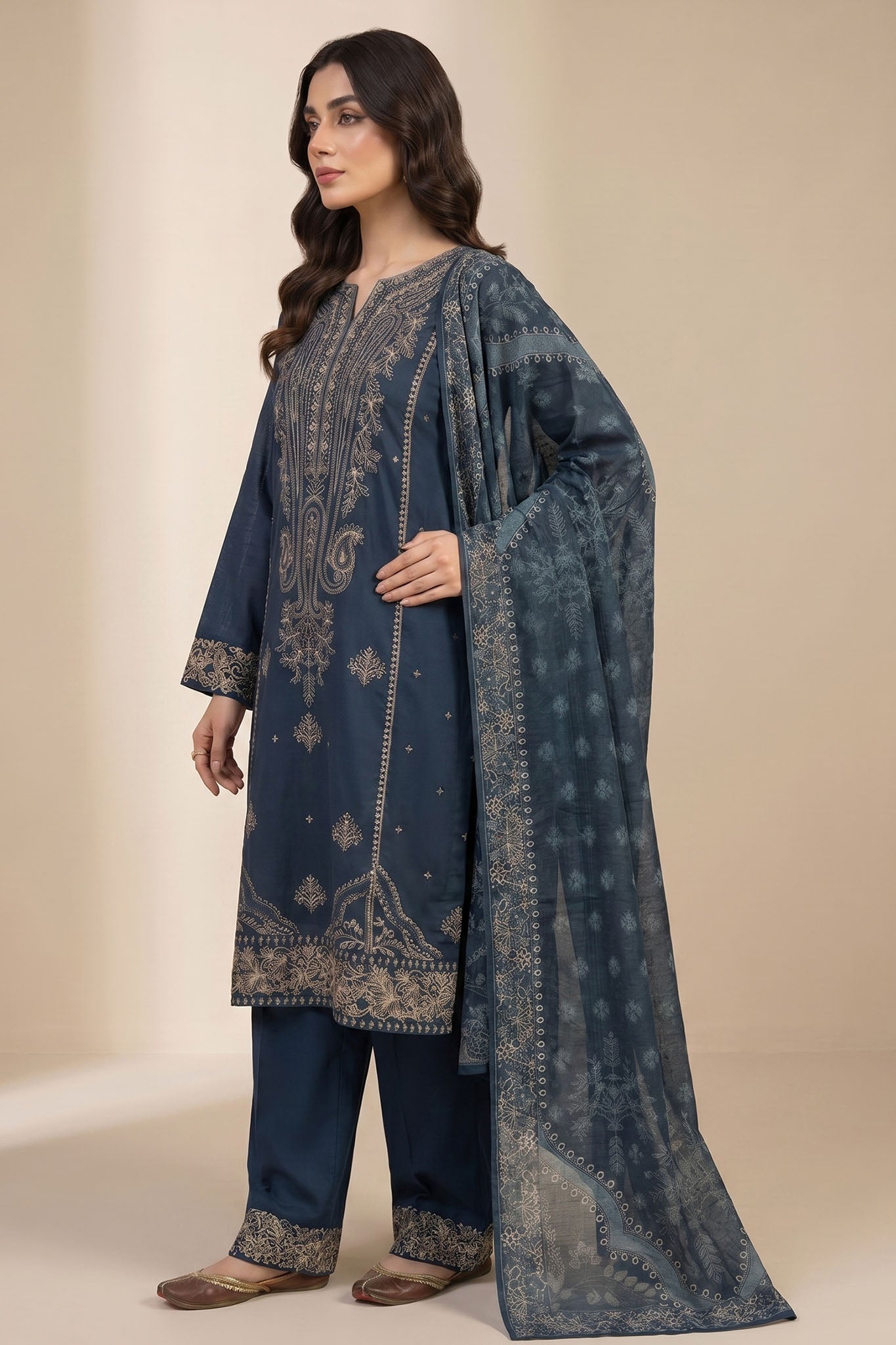 Dastoor-D-06-Stitched-Embroidered-Cotton-Dobby-3pc-Kleren-35640392745143
