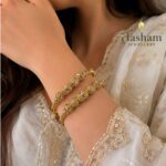 Luxury-Gold-Stone-Studded-Bangles-Set