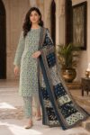 Farda F-21 : Digital Printed Doria Lawn 3pc