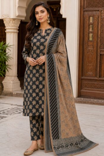 Farda F-35 : Digital Printed Doria Lawn 3pc
