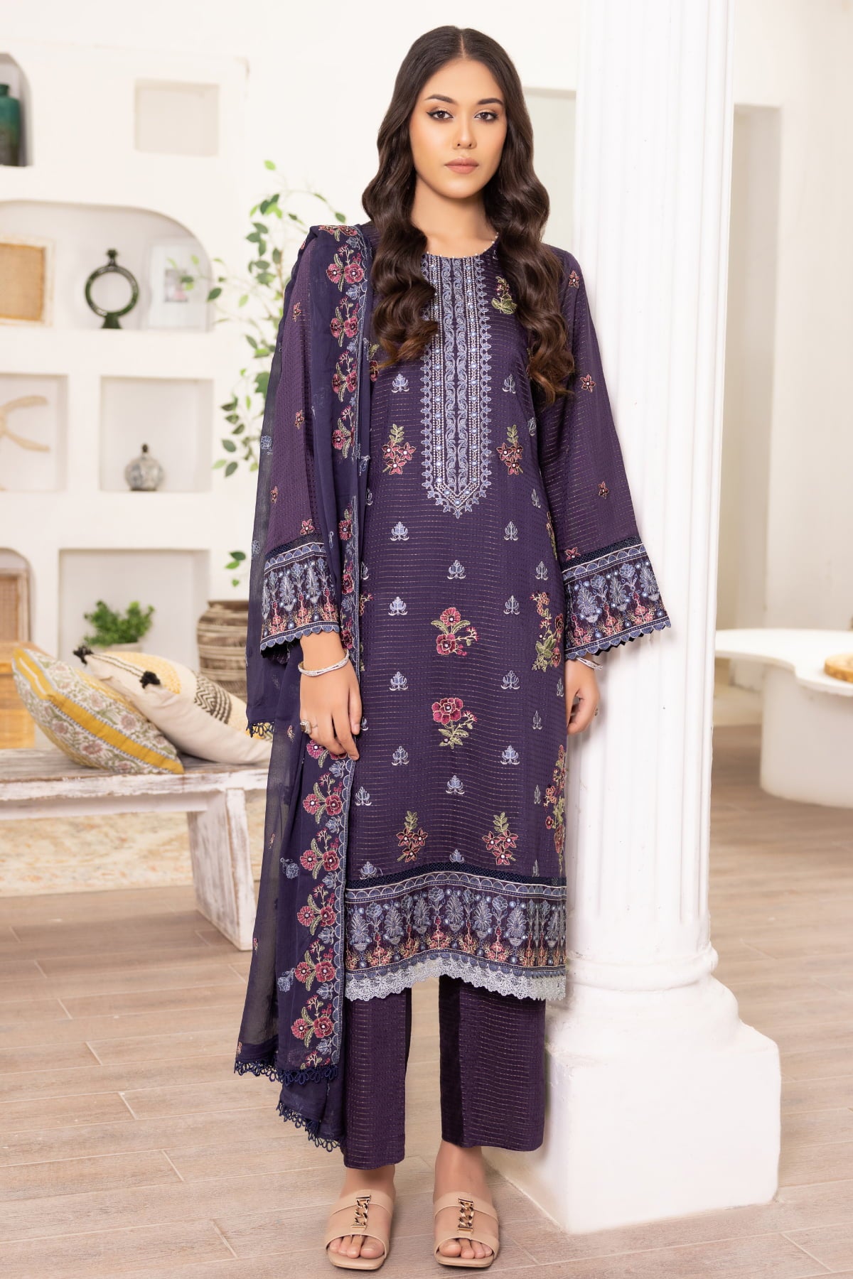 Flora-F-21-Unstitched-Embroidered-Viscose-3PC-Kleren-28645988597943