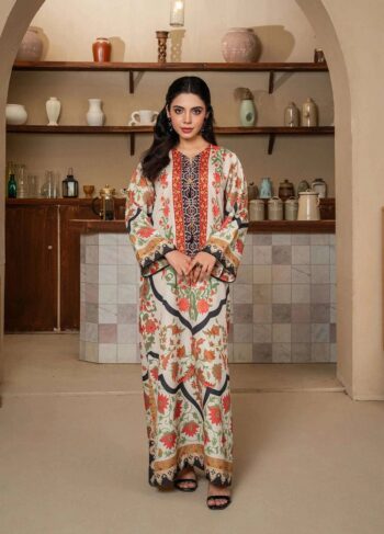 Flora Ivory Long Shirt