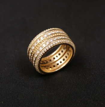 Gold Eternity Band Ring