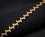 Gold Ladder Chain Bracelet