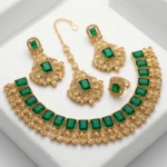 Green-Gold-Jewellery-Set