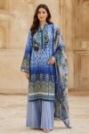 Hermosa H-15 : Digital Printed Lawn 3pc