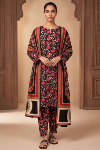 Ibtida I-34 : Printed Lawn 3PC