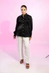 Black Western Shisha Cotton Shirt