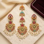Multi-Color-Stone-Earrings-Set