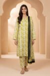 Noura N-30: Printed Lawn 3PC