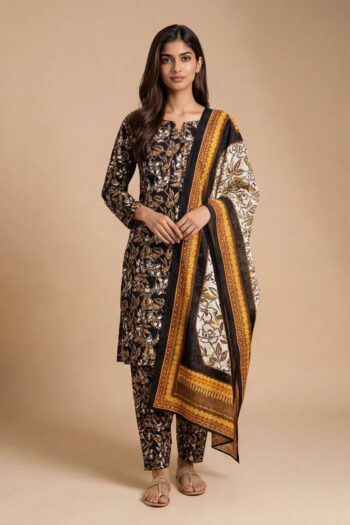 Noura N-31: Printed Lawn 3PC