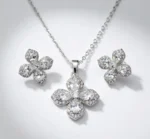 Silver-Flower-Locket-Set