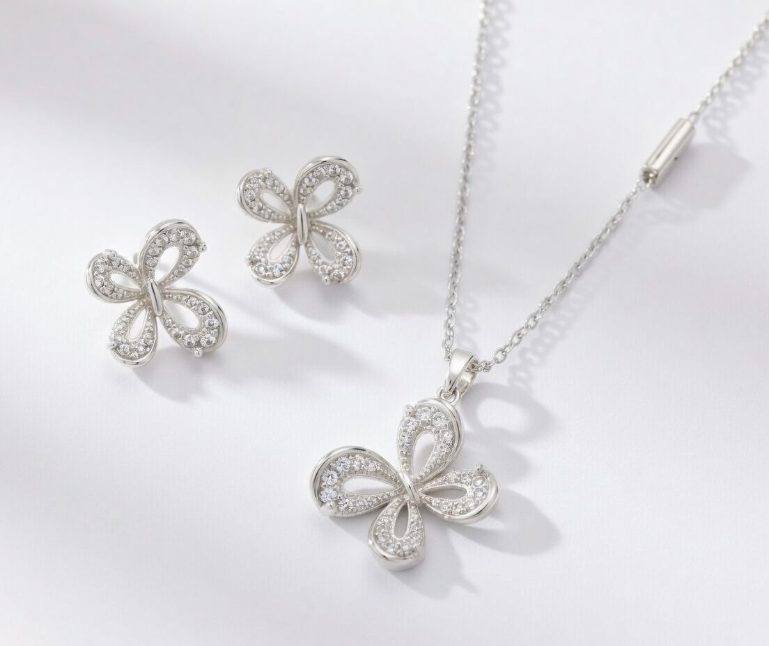 Silver-Teardrop-Flower-Locket-Set-2