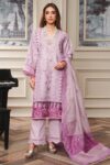 Surkhru S-23 : Embroidered Lawn 3pc