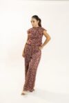 Maroon Printed Co-Ord Set