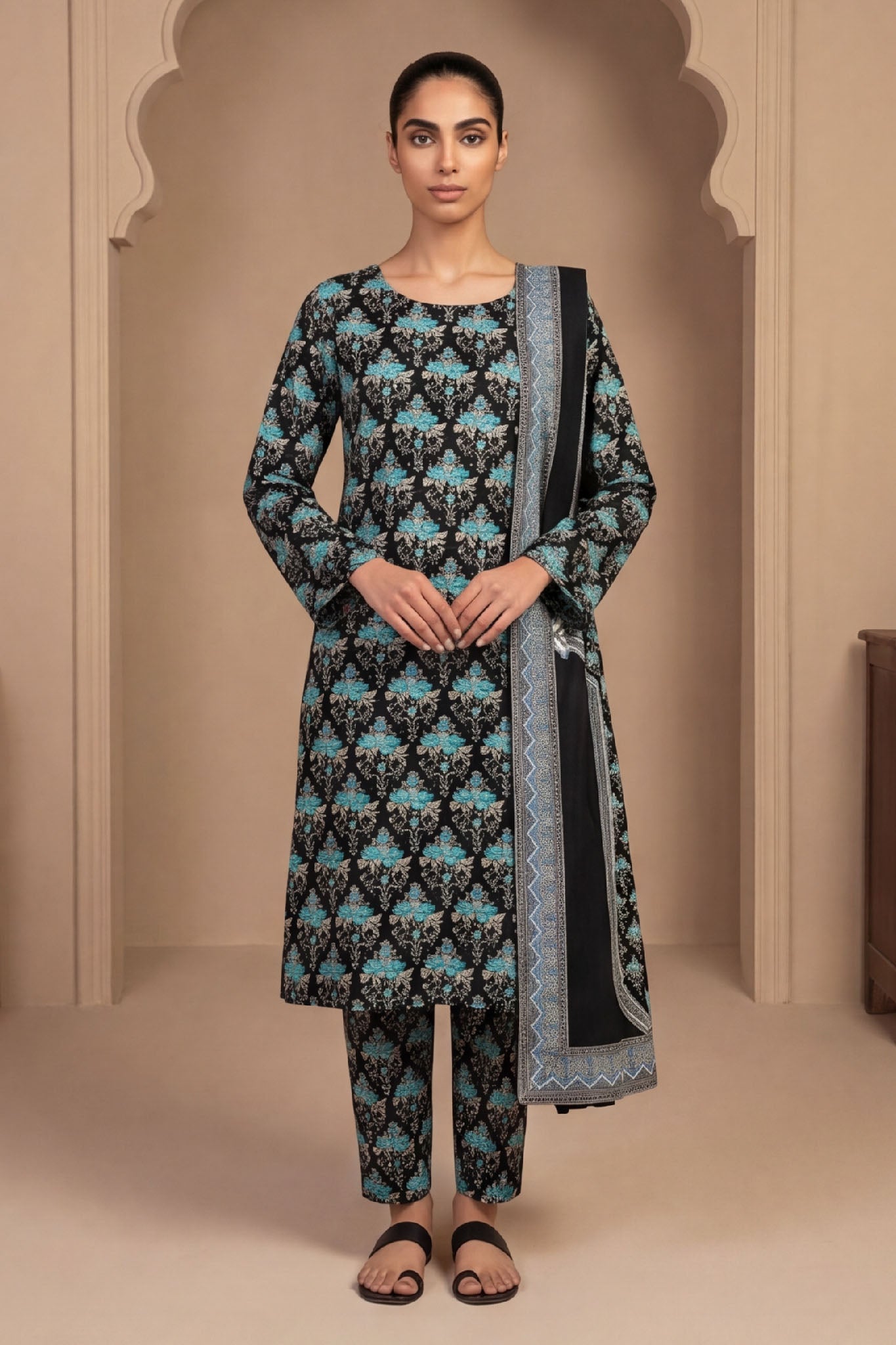 UNS-U-29-Unstitched-Printed-Lawn-3PC-Kleren-35349650866359