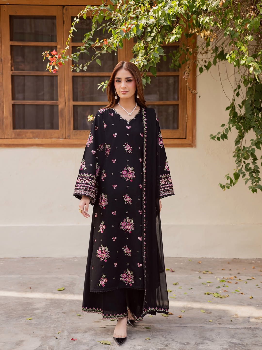 Dilbar Embroidered 3pc