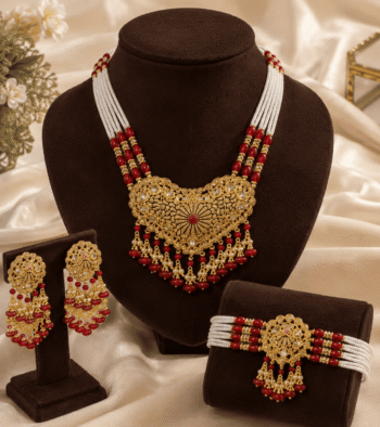 Luxury Gold Stone Mala Set
