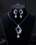 The Aura Emerald-Cut Grand Pendant Set