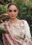 Noor? White Organza ? Embroidered 3 PC Ensemble