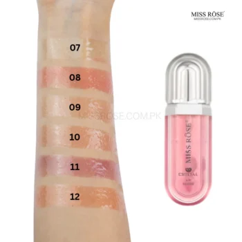 Miss Rose Glitter Crystal Lip Gloss
